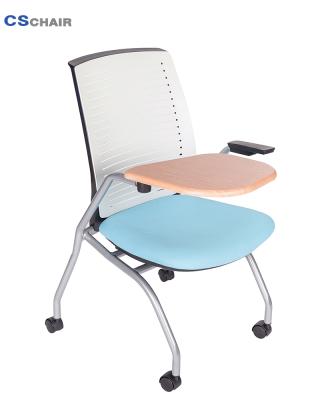 China Contemporary Adult Study Table Chair Metal Style Nesting Chair On Casters for sale