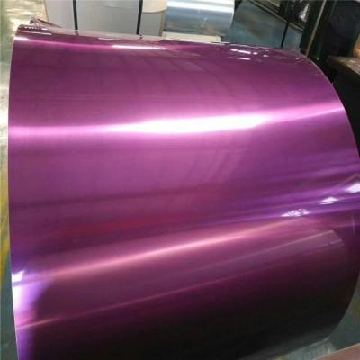 China PE de Kleur van PVDF 1100 1060 3003 PPALl bedekte Geschilderde Aluminiumrol met een laag Te koop