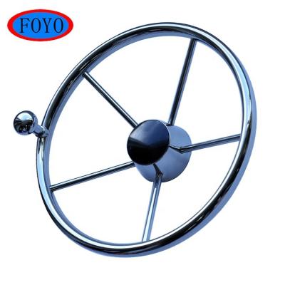 China Ship/Boat/Yacht/Stainless Steel Marine Boat Steering Wheel for sale