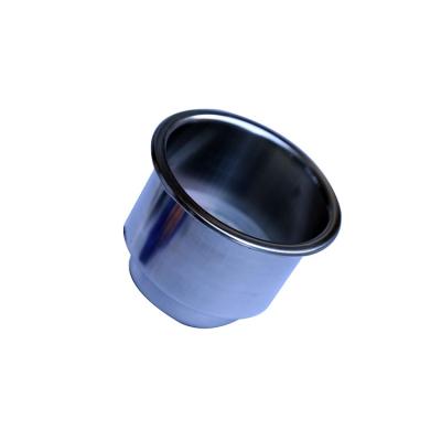 China 304 Stainless Steel Foyo Recessed Cup Drink Holder With Drain For Boat Car Marine for sale