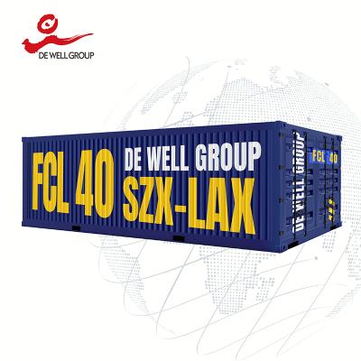 China Cheap Sea Freight Forwarder 40GP/HC FCL Cargo Logistics Services Shipping From Shenzhen To Los Angeles DDP 40GP for sale