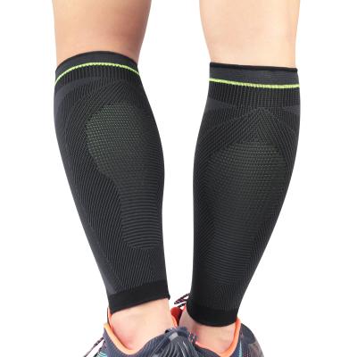 China New Design Comfortable Compression Sleeve Calf Nylon Calf Support Wholesale Shin Brace for sale