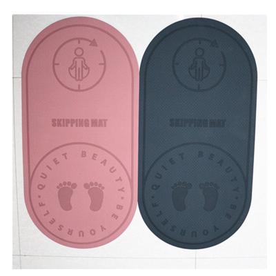 China Eco-friendly Silent Portable Exercise Lap Floor Sound Noise Protection Household Jumping Mat for sale