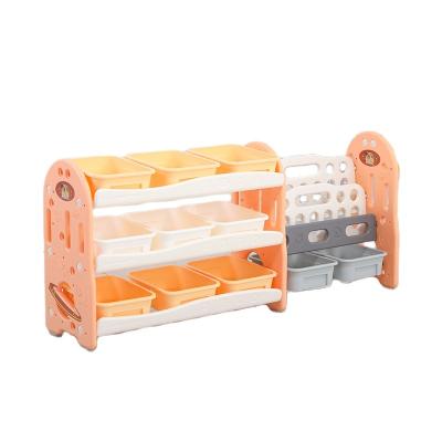 China Modern Children's Toy Storage Racks Multi-layer Toy Storage Cabinets CHILDREN'S Shelf Classification Cabinets for sale