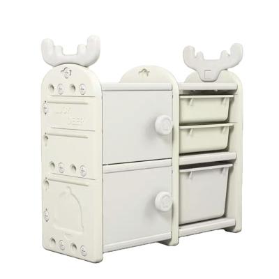 China Modern Reindeer Children's Christmas Toy Storage Cabinet CHILDREN'S Cabinets for sale