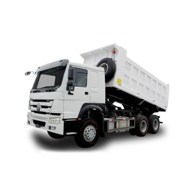 China 371hp reconditioned dump trucks 6*4 drive mode for sale