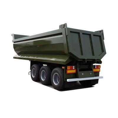 China 3 Axles Dump Semi Trailer Truck U type semi trailer for sale