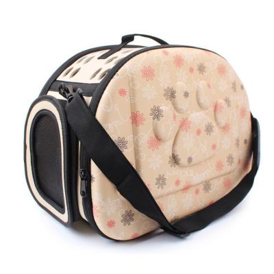 China Convenient Cage Cat Backpack Pet Bags Breathable Outdoor Portable Bag Dog Cage for sale