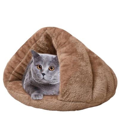 China Breathable Warm And Safe Partially Enclosed Cat Bed And Dog House Bed for sale