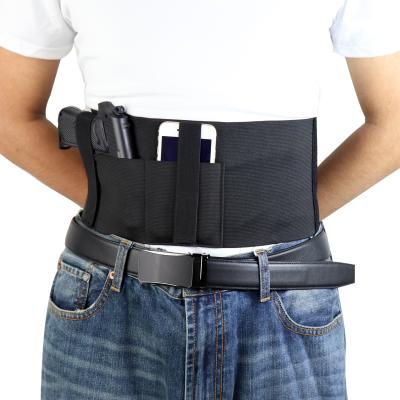 China Adjustable Leather Concealed Gun Holster Inside Pants Gun Holster For Sale for sale