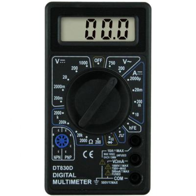 China DT832 DT830D Removable Battery Cover Popular Digital Multimeter With Buzzer DT832.4 / DT830D.4 for sale