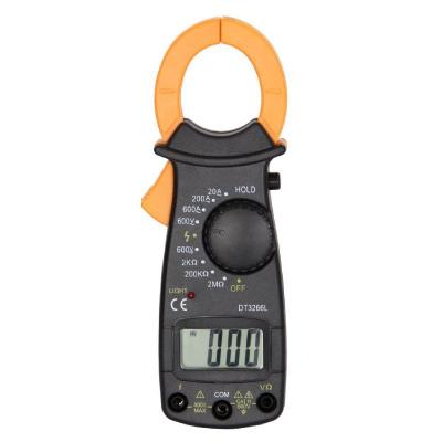 China Backlight Display Clamp Meter DT3266L Digital Multimeter Clamp Tester Amp Meter DT3266L for sale