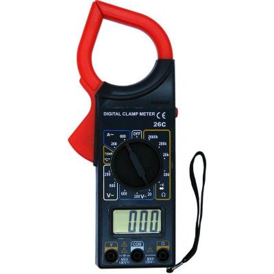 China Digital Clamp Meter DT26C With Temperature Continuity Buzzer DT26C for sale