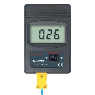 China Factory direct sale industrial digital thermometer with K-TYPE TM902CF TM902CF thermocouple for sale