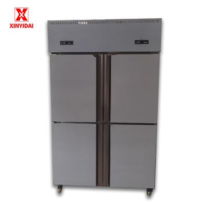 China Single-Temperature Four door vertical freezer vertical industrial refrigerator commercial refrigerator for sale