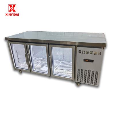 China CUSTOMIZED Table top refrigerator, restaurant, commercial equipment, refrigerator display cabinet for sale