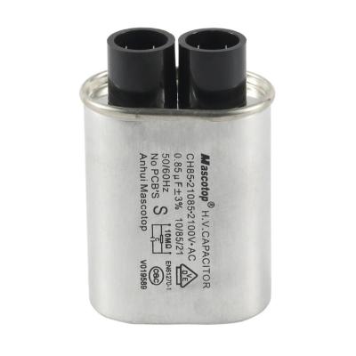 China CH85 Microwave Ovens Capacitor High Voltage 0.85UF 2100V For Microwave Ovens for sale