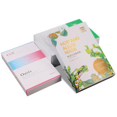 China Recycled Materials Support Variety Of Matt Lamination Cosmetic Packaging Boxes 15*15*15Cm Cosmetic Gift Packaging Box For You To Choose for sale