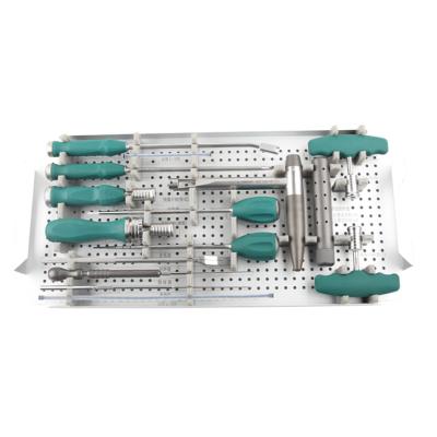 China High Quality Spine Surgery CE Titanium Pedicle Screws Marked COX 6.0 Spinal Spine Screws And Rod System Instruments for sale