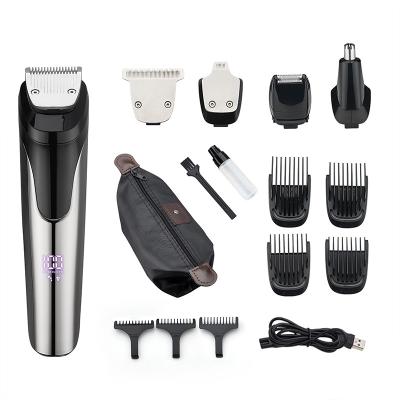 China Hotel 2021 Year Best Selling Waterproof USB Rechargeable Electric Clipper Hair Trimmer For Men for sale