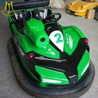 China Hansel adult and kids amusement park electric fiberglass body bumper toy cars for sale