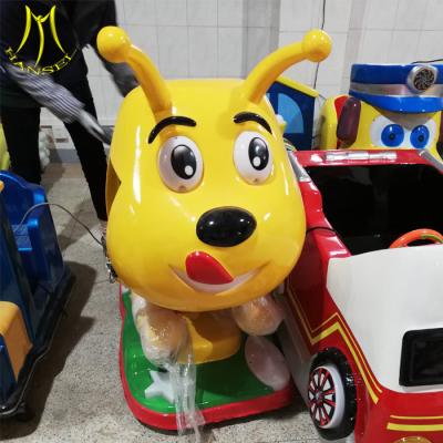 China Hansel  cheap fiber glass kiddie rides amusament coin kiddie rides for sale