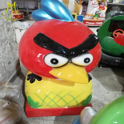 China Hansel factory coin operated rides car kids game machines angry bird for sale