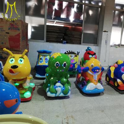 China Hansel  coin operated toy  fiber glass game machine kiddie rides used kiddie rides for sale for sale