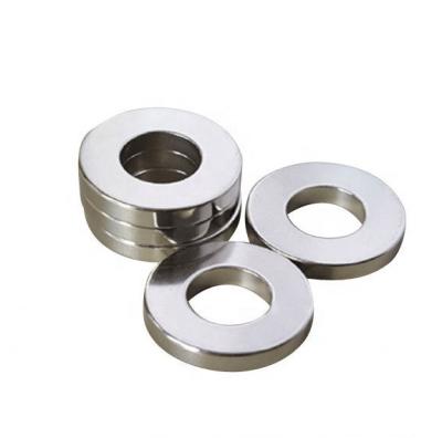 China Industrial Magnet NdFeB N35 Rare Earth Strong Sintered Permanent Neodymium Ring Magnets For Electronics for sale