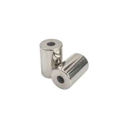 China High Industrial Magnet Anti - Corrosion Nickel Coating N42 Neodymium Cylinder Magnet for sale