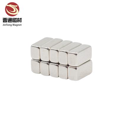 China Large Industrial Magnet Neodymium N52 Stick Bar Rare Earth Permanent Magnet for sale