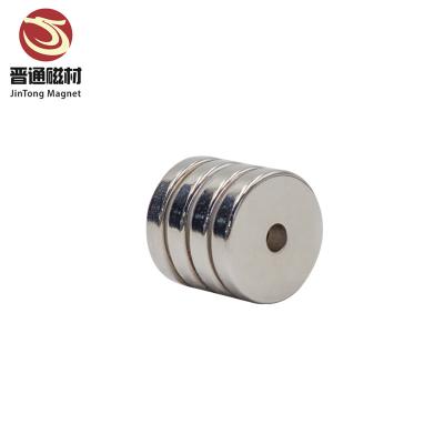 China Constant Milled Ring Powerful Neodymium Magnetic Industrial Magnet for sale