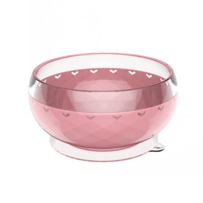 China Manufacturer BPA Free Shipping Warm Silicone Baby and Toddler Products Gray Suction Feeding Food Bowl for sale