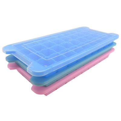 China Custom Viable Wholesale 36 Ice Cube Tray Bpa Free Product Cheap Ice Cube Trays for sale