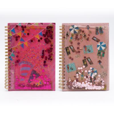 China Crystal Notebook Festival or holiday style Sticknotebook printed notebook for school or office for sale