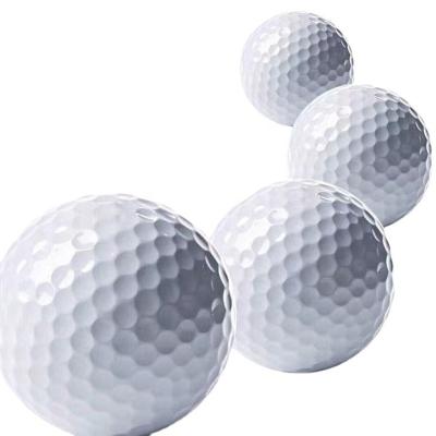 China Popular OEM logo bulk sales durable  two piece long distance surlyn golf balls for golf tournament golf practice for sale