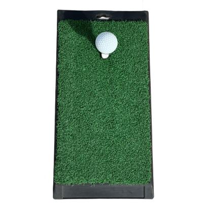 China Indoor Outdoor Floor High quality golf practicing mat for individual practice with hard rubber base for sale