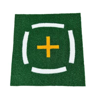 China Sports Court Factory price golf training mat swing practice hitting mat with customization size for sale