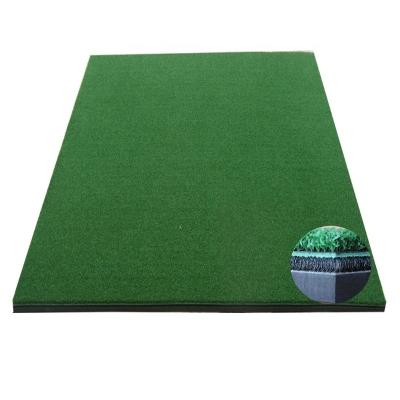 China Golf Practice Wholesale 3D golf practice hitting mat with elastic fabric materials for better user experience for sale