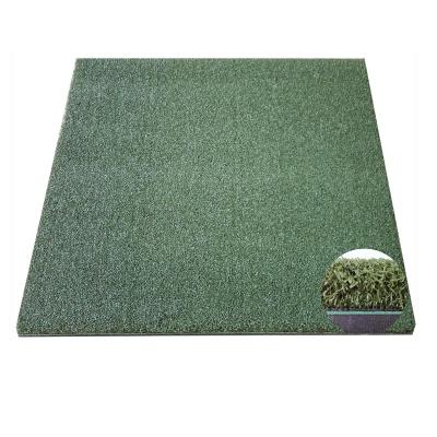 China Sports Court Factory price golf hitting practicing mat with lush golf tee turf for sale