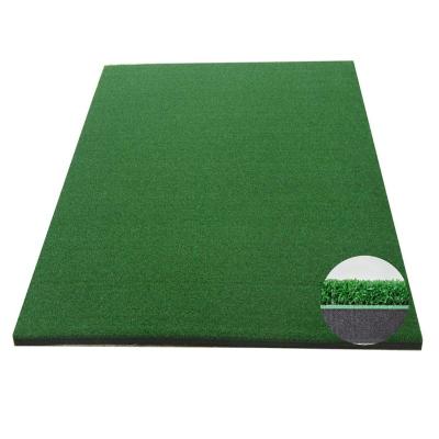 China Golf Field Premium feel realistic golf hitting practice mat for outdoor and indoor training for sale