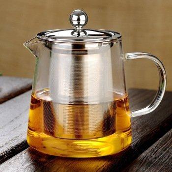 China Sustainable OEM Supplied Customized Glass Teapot Glass Pitcher for sale