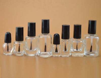 China Personal Care Makeup Wholesale Cosmetic Container Nail Polish Empty Nail Polish Glass Bottle for sale