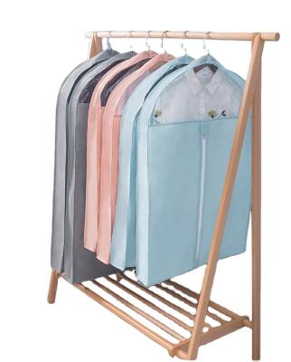 China Dust Proof 3 Dimension Garment Bag Durable Dust Proof Guest Coat Suits Hanging Eco-Friendly Nonwoven Bag for sale