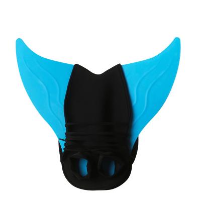 China Eco-Friendly Fashion Designs Siamese Mermaid Fins Monofin Whale Tail Fins For Kids for sale