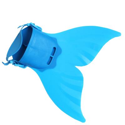 China Eco-Friendly Mermaid Fins Kids Hot Sale Monofin Siamese Whale Tail Fins For Kids for sale