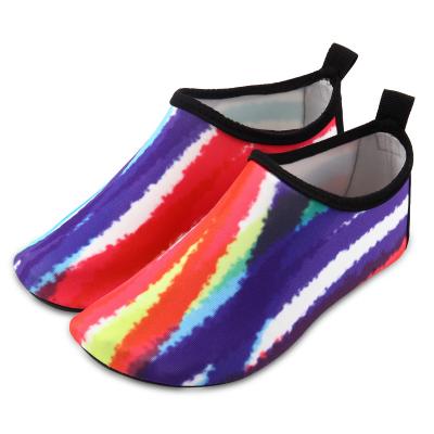 China Creative new fashion trend water shoes breathable anti-slip barefoot walk on water shoes for kids for sale