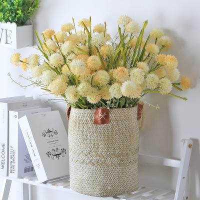 China Really Feel 2021 New Listing Good Quality Simulation Flowers Multicolor 5 Heads Artificial Dandelion Flower Balls for sale