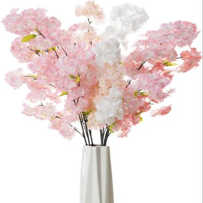 China Really Smell Artificial Cherry Blossom Artificial Flowers Stem Custom Manufacturers Branches For Floral Decor Flower Indoor Outdoor Fake for sale