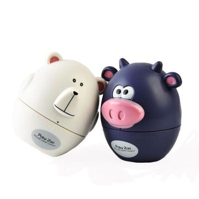 China Cheap Animal Shaped Alarm Clock 60 Min Mechanical Countdown Cooking Timer Bear Cow Kitchen Timer Minimalist Creative Cartoon for sale